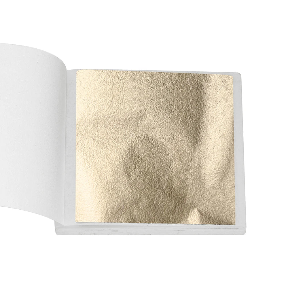 100-200sheets Imitation Gold Foil Paper Leaf Gilding DIY Epoxy Resin Mold Jewelry Making Filling Decorate Resin Crafts Tool