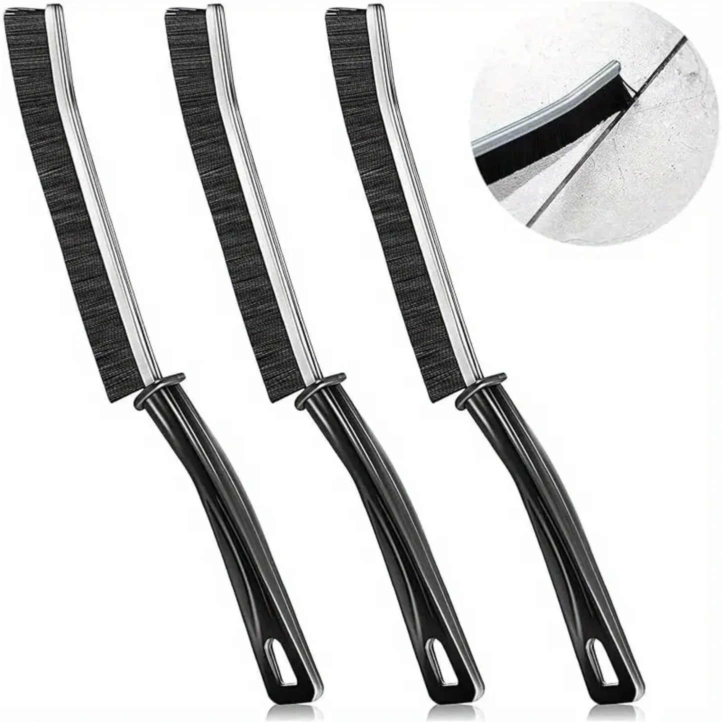 2/3/16PCS Kitchen Cleaning Brush Set Deep Clean Gas Stove Brass Brush for Small Spaces Window Bathroom Gap Mesh Dishrag Washing