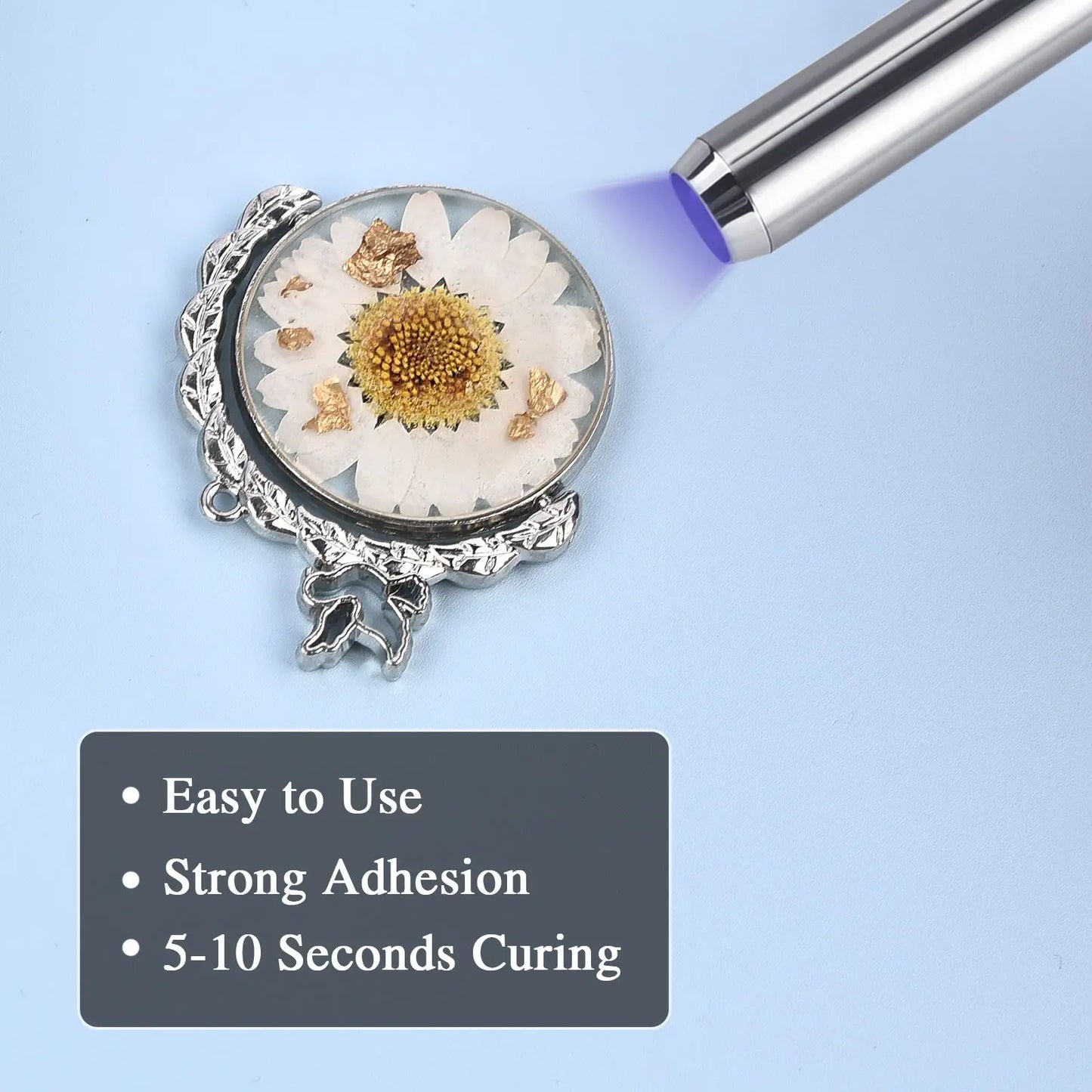 25g UV Resin Glue Bonding & Welding UV Glue With Light Quick-Drying Resin Glue For Bonding Glass Metal Wood DIY Crafts Decor