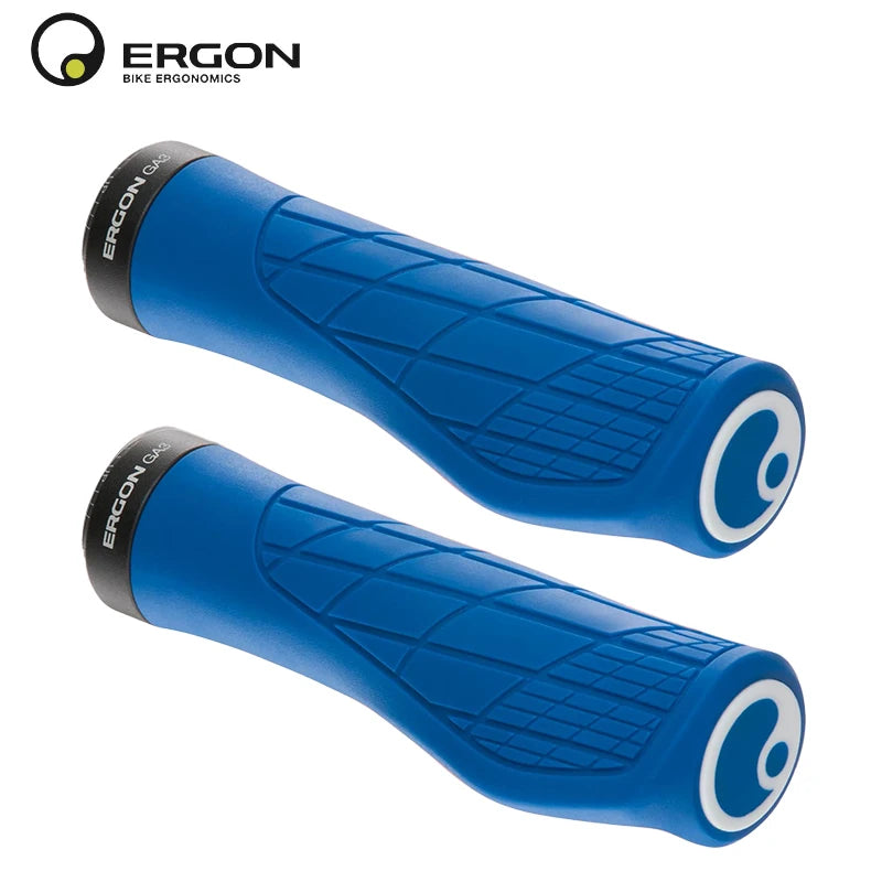 Ergon GA3 Ergonomic All-Mountain Bike Grips Comfort & Wrist Support for MTB Trail Non-Slip Mountain Road Bike Handle Accessories