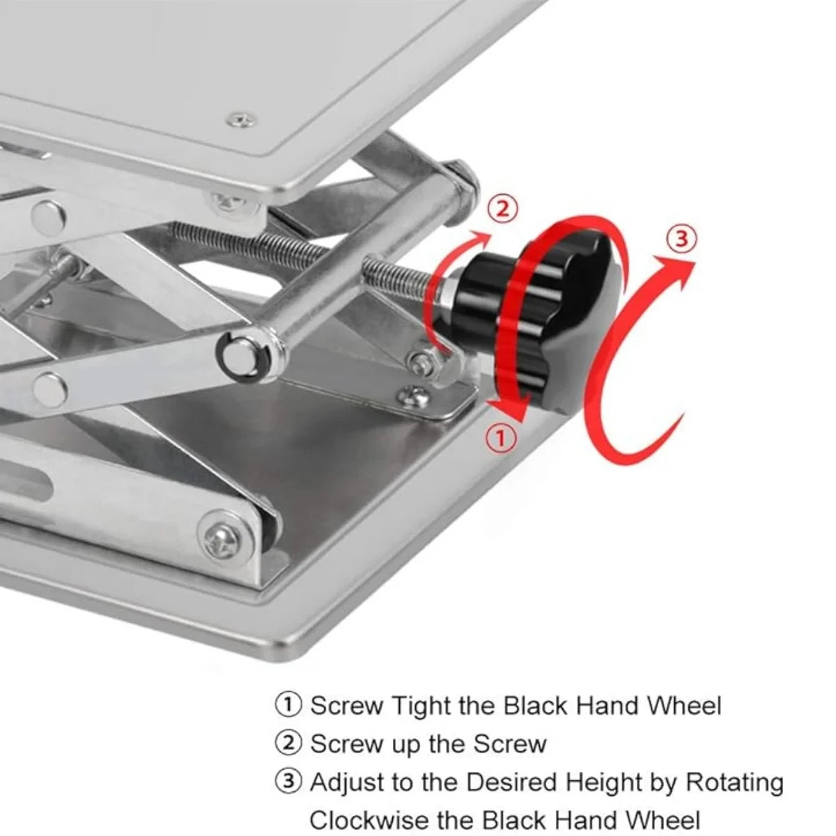 Lifting Table Woodworking Machinery Router Lifter Adjustable Engraving Laboratory Lift Platform Carpentry Tools