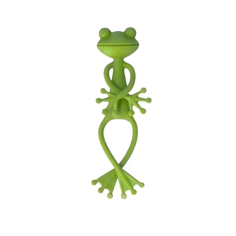 1/3/5 Pcs Frog Plant Stand Plant Tie Cute Flower Pot Hugger Plant Vegetable Climbing Fixture Clips Garden Planter Stake Decor