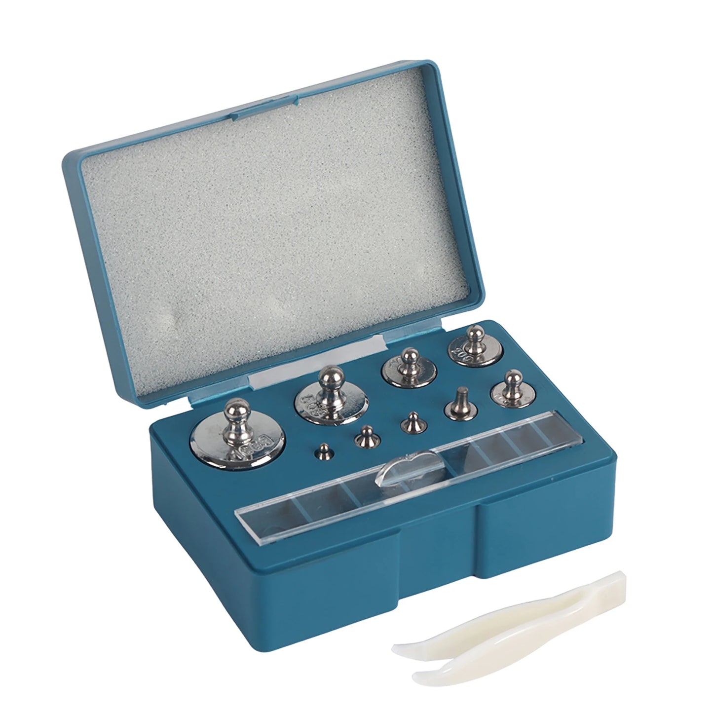 211.1g 10mg-100g Grams Precision Calibration Weight Set Test Jewelry Scale Weight Test Scale Set Steel Scale Weight