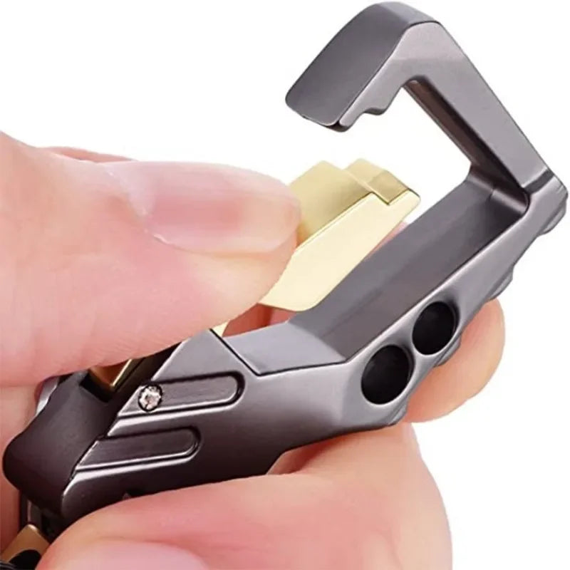 1pcs Heavy Duty Keychain Bottle Opener Carabiner Metal Car Key Chains for Men and Women Beer Opening Keyholders Key Ring