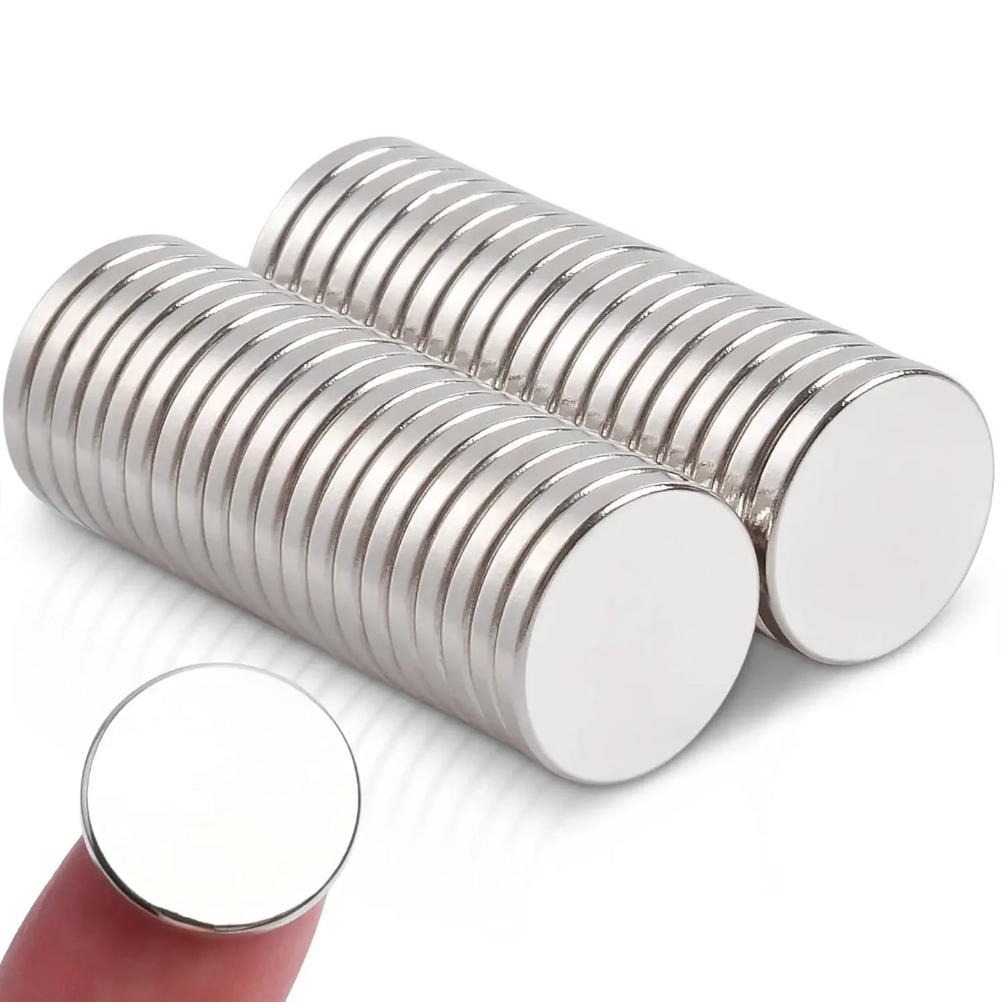 Mini Strong Magnets 6 x 2 mm Small Strong Magnets for Whiteboard, Extra Strong Mini Round Magnets for DIY Refrigerator