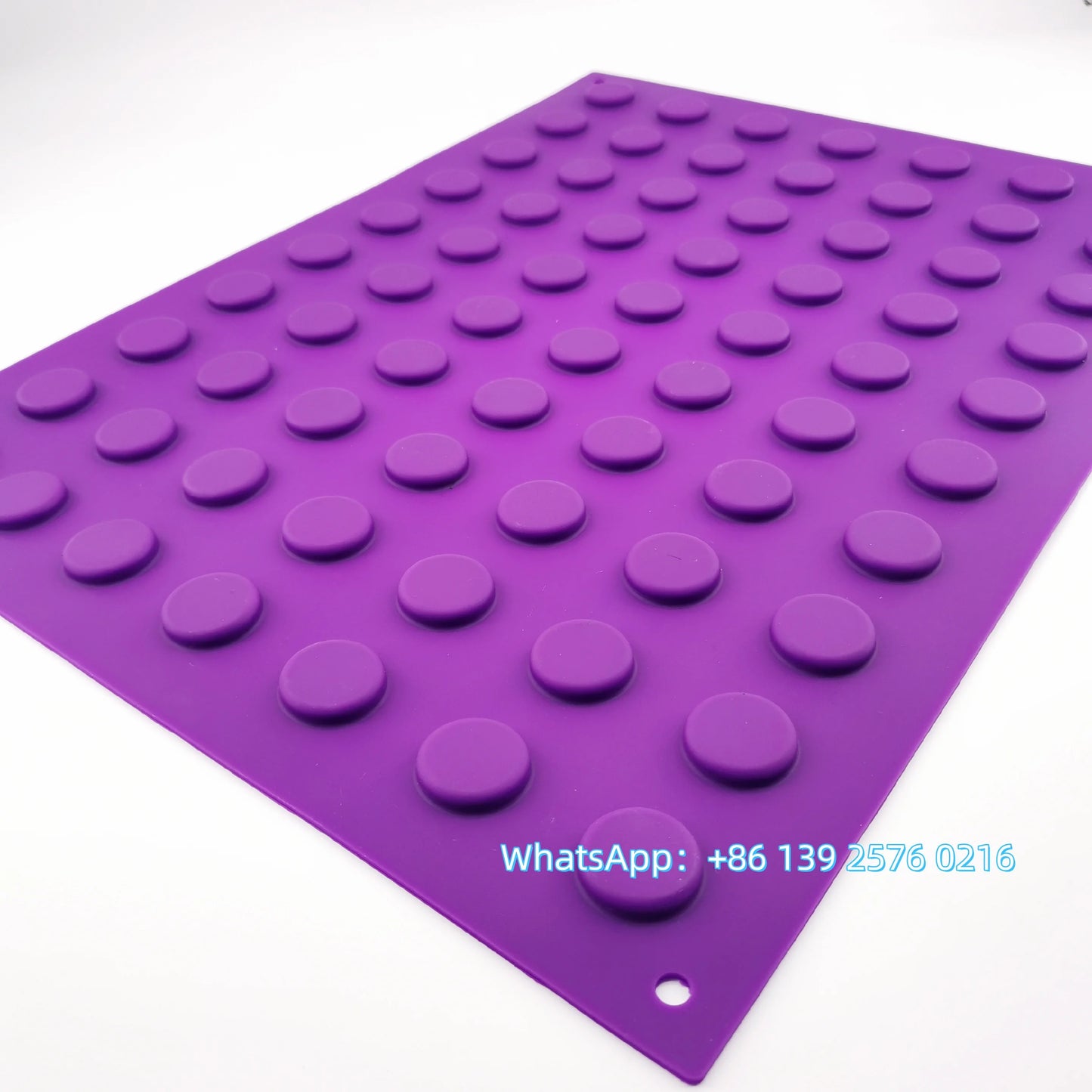 Magnetic Mat Beauty Pedicure Tools Mats Magnet Adsorption Stainless Steel Instrument Non-Slip Accessories Pad