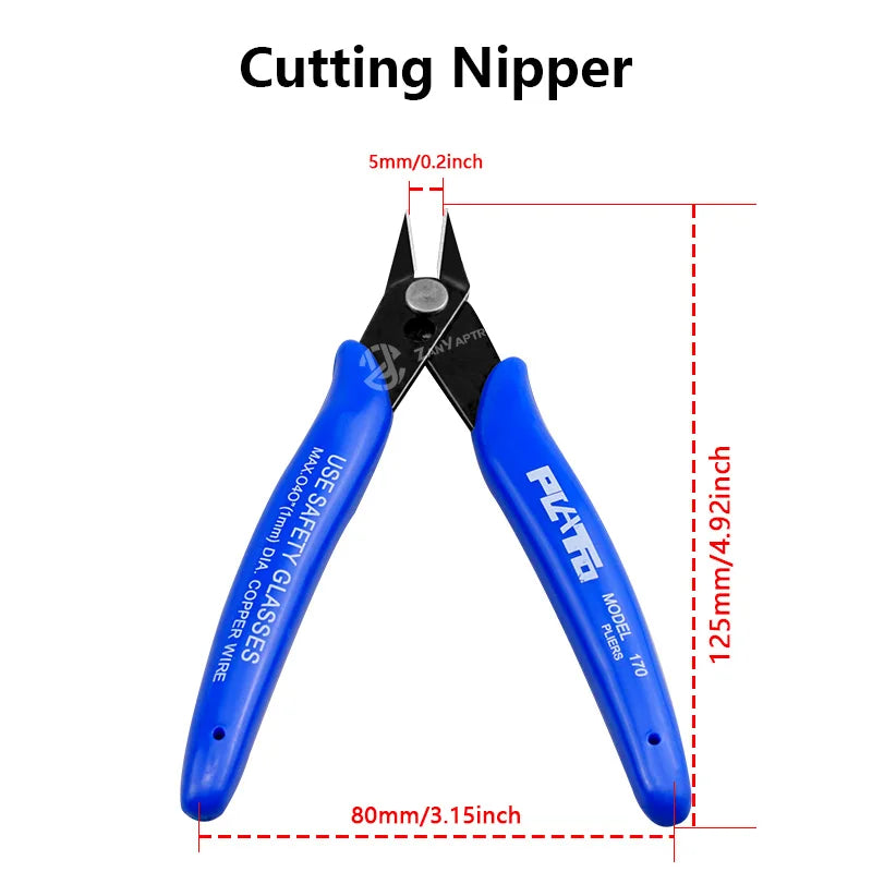3D Model Grinding Tool Deburring Engraving Knife Kit Carving Tool DIY File Cutter Scraper Trimming Tool 3D Printer Parts