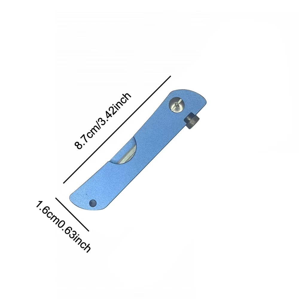 1 set of 22pcs multifunctional lock metal lever pry bar tool knife, outdoor portable metal tool, with keychain