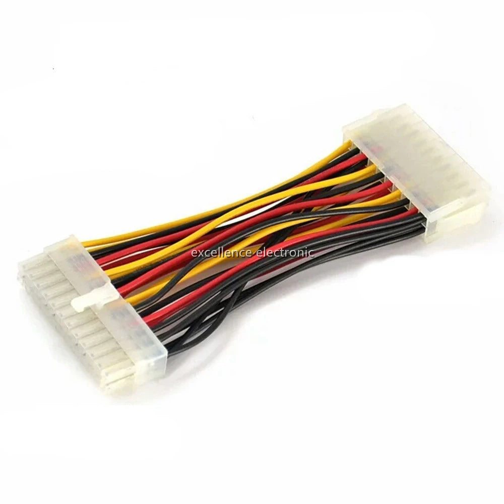 20pin Male To 24pin Female Adapter Cable 20 Pin To 24 Pin Adapter Cable ATX Connector Supply Extension Wire for PC Motherboard