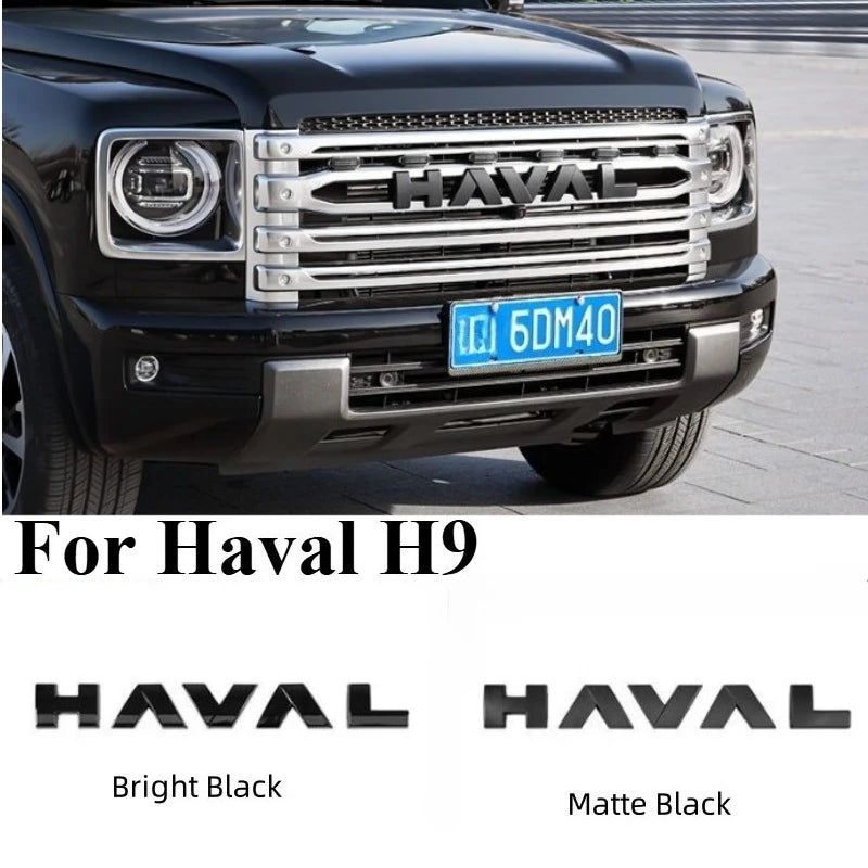 For Haval H9 MKII 2024 2025 Accessories For Enhancing The Appearance Of Cars With Car Front Logos Accessories