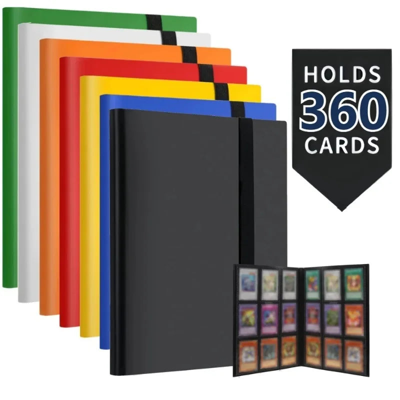 9-Pocket Card Binder for 360 Cards Durable Protective Album Storage for MTG TCG & Sports Cards - Collector's Dream Notebook