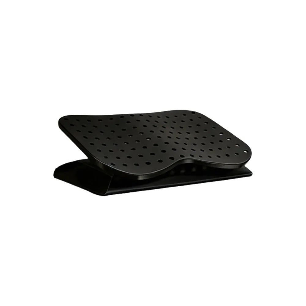 Ergonomic Under Desk Footrest Nonslip Bottom Hollow Out Office Desk Leg Rest Comfortable Breathable Adjustable Footstool