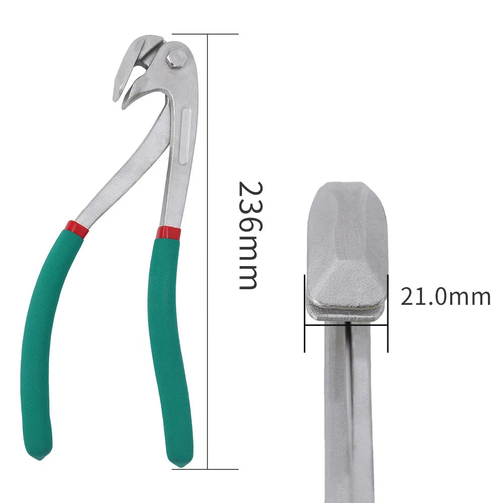Car Edge Repair Tools Pliers Auto Body Metal Paintless Dent Repair Tool for Wheel Eyebrow Flat Hole Pliers Universal Application
