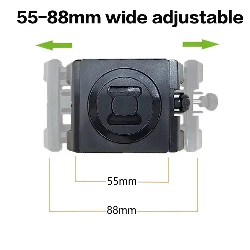Universal Phone Back Clamp For Motorcycle Car Bicycle MTB Connect Mobile Phone Adapter Interface Clip Compatible TPSFR Sadione