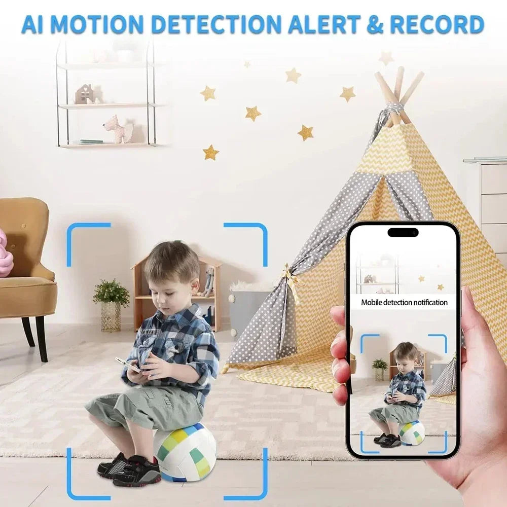 DIY HD 1080P WiFi Mini Camera Portable Video Recorder Micro Camcorder P2P Wireless Webcam Loop Recording Support Remote Viewing
