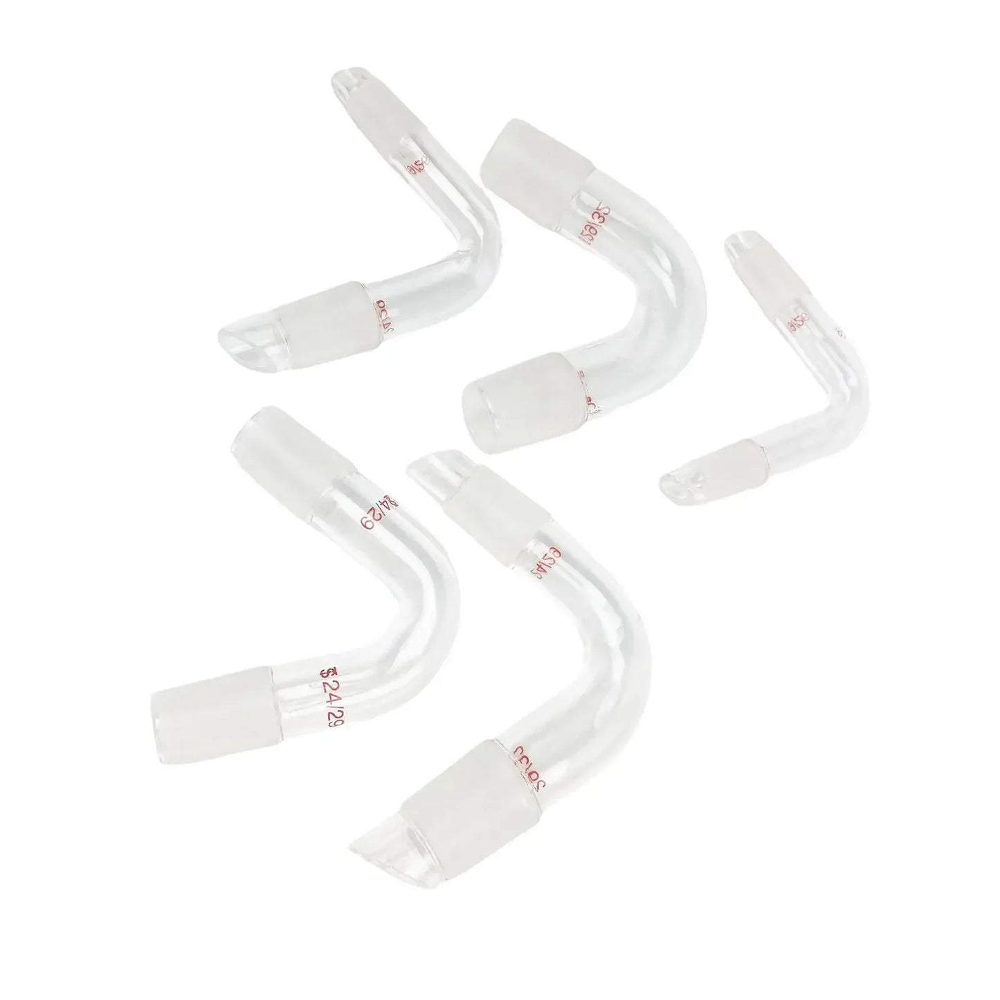 #14 #19 #24 #29 #34 Joint Equal Reduce Borosilicate Glass Distillation Adapter Distilling Head Elbow Bend Lab ware