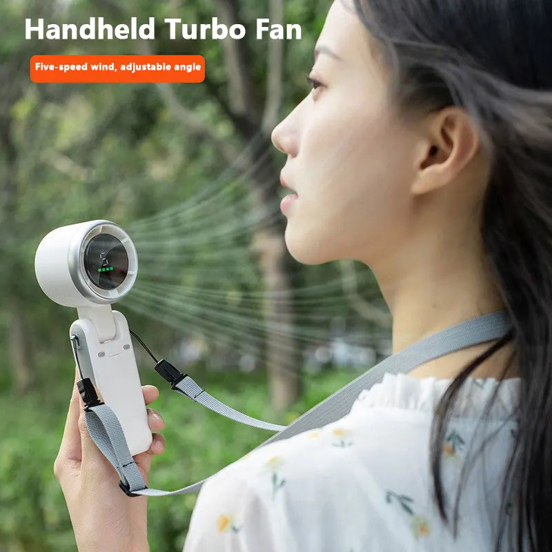 Lenovo 3-in-1 Fan 5-speed 3600mAh Rechargeable Lithium Battery  USB Charging Travel Mini Fan  For Travel Outdoor Activities