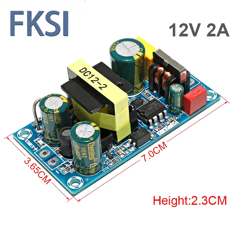 AC 85-265V to DC 12V 24V 36V 48V step down Transformer power supply  1A 2A 4A 6A 8A 9A switching power module for Replace Repair
