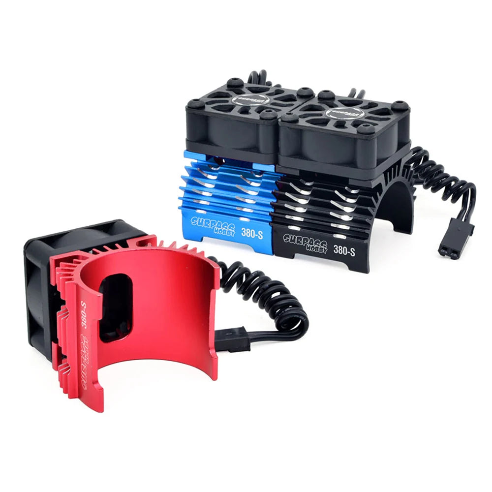 SURPASS HOBBY RC Motor Fan Cooling Heatsink for 380 390 540 550 Brushless Motor 28/29/36mm