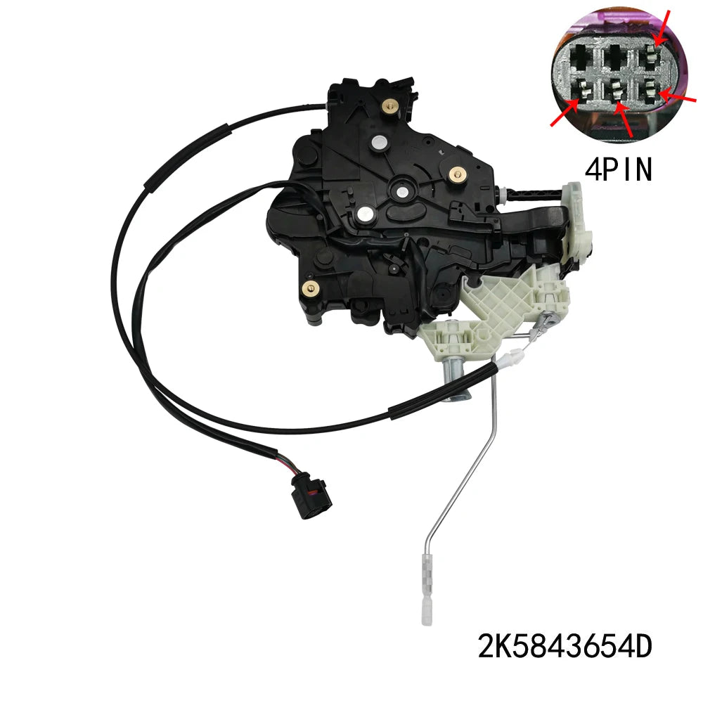 Door Lock for VW Caddy 2009-2020 2K5843653D 2K5843654D