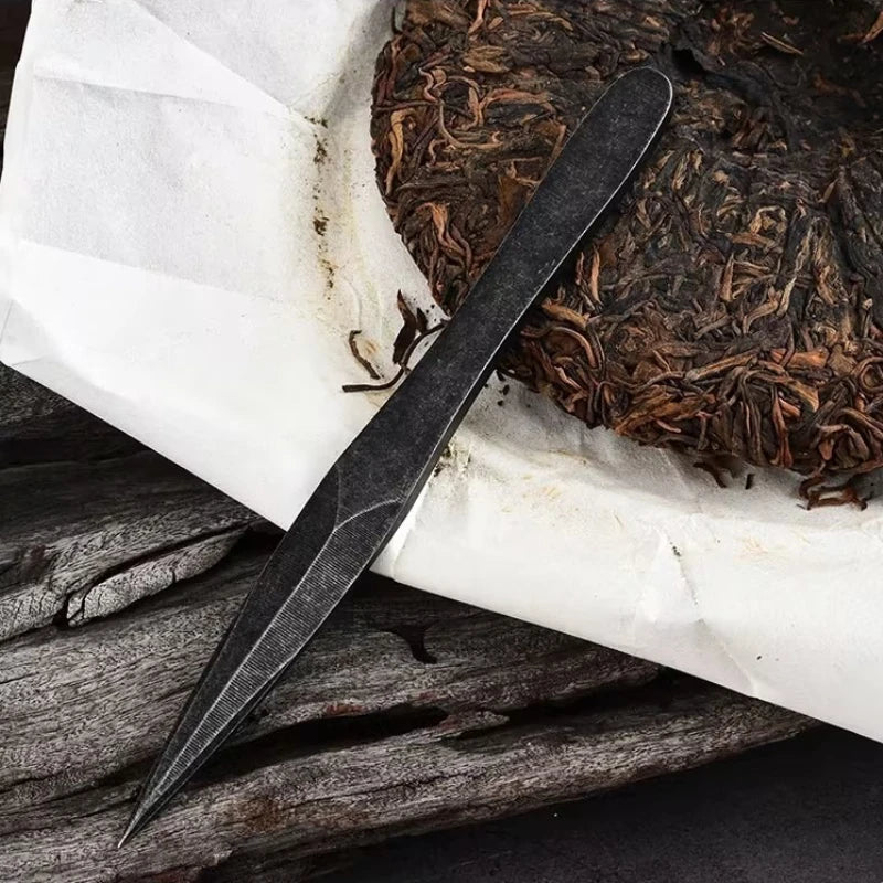 High-quality handmade tea knife, tea needle, tea cone, steel tea needle, black tea cake, pu'er tea set accessories