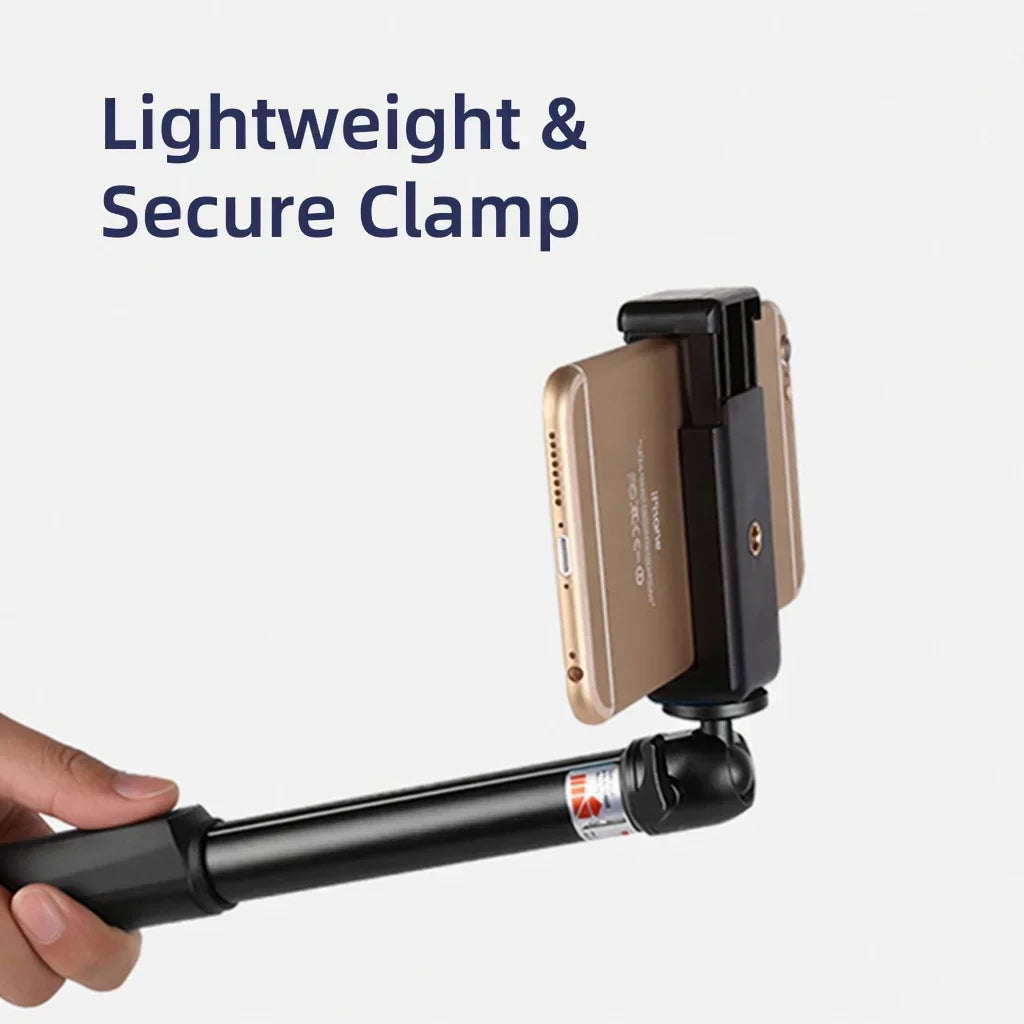 Tripod Mount 1/4'' Screw Holder Clip Adapter for Smartphone Video Recording Vlog Photography Stand Accessories