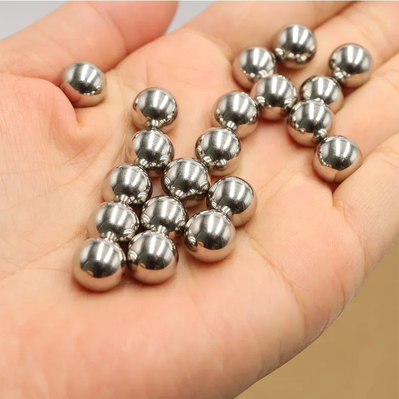 304 Stainless Steel Solid Smooth Round Balls 2 3 4 5 6 7 8 9 10 12-25mm Corrosion and Rust DIY Precision Bearings Roller Beads