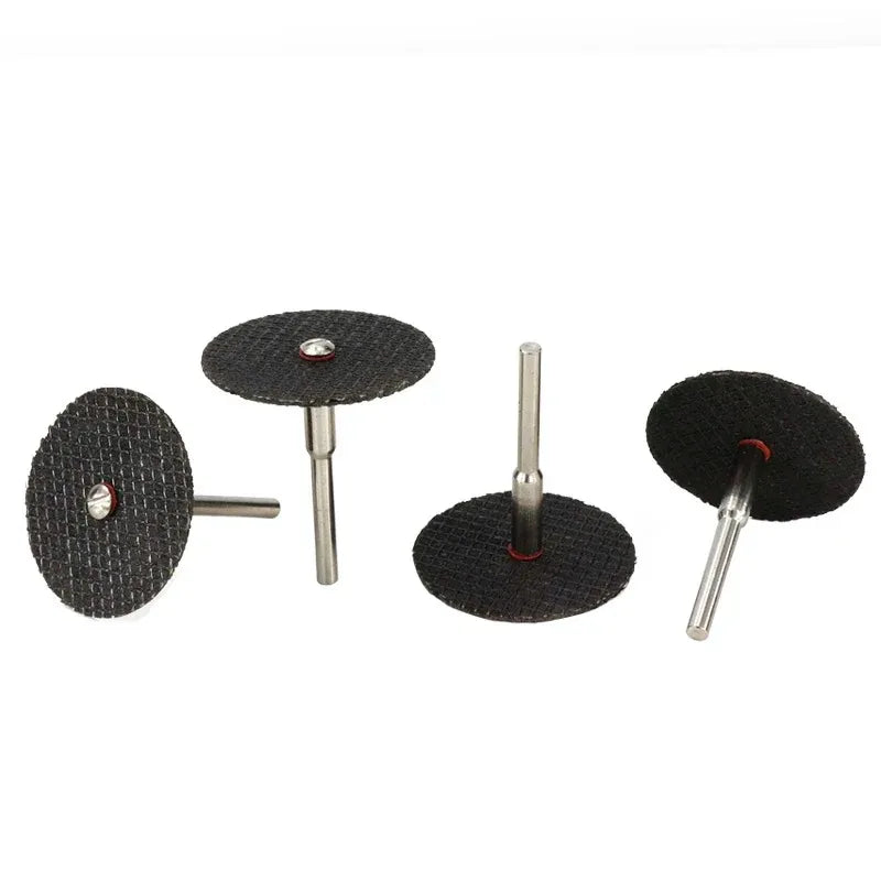 32mm Abrasive Cutting Discs with Mandrels: Grinding Wheels for  Accesories & Metal Cutting Rotary Tool Saw Blade