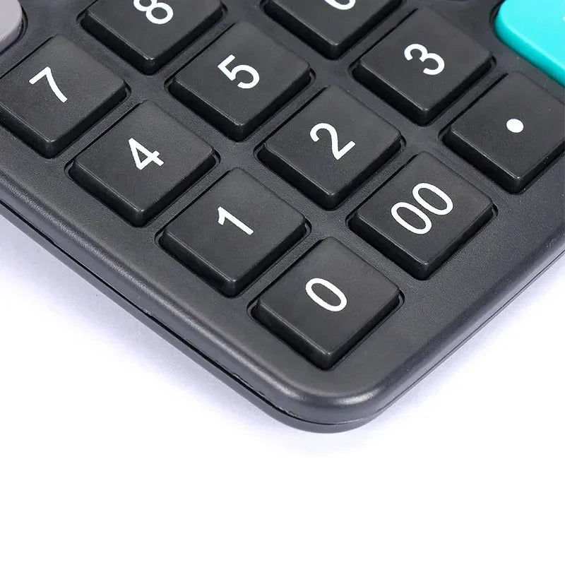 12 Digits Solar & Battery Dual Power Calculator Large LCD Display for Home Office School Finance Accounting Tools Calculator