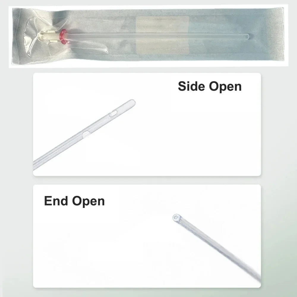 10Pcs/box Cat Catheter with Stylet 3Fr End Hole 4Fr Side Holes Veterinary Urinary Cat Catheters Pet Care Room