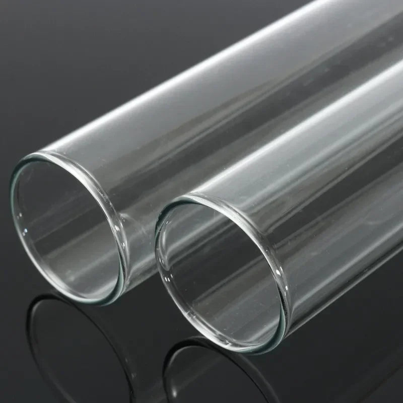 5pcs Borosilicate Glass Test Tubes, 75-300mm clear U-Bottom for Laboratory Science Experiments & School Education Supplies