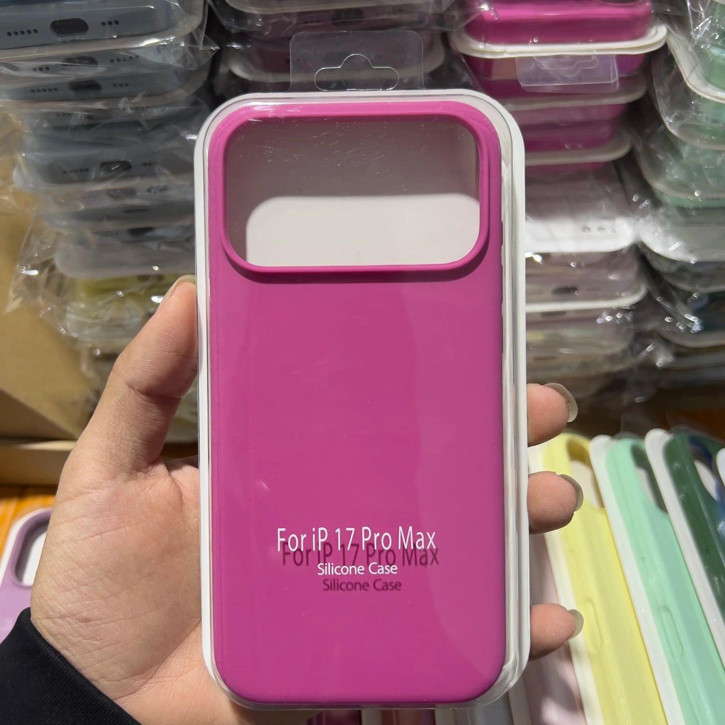 Luxury Candy Liquid Silicone Case For iPhone 17 Pro Max 16 15 14 13 Pro Max AIr Full-wrap Skin-friendly Cover