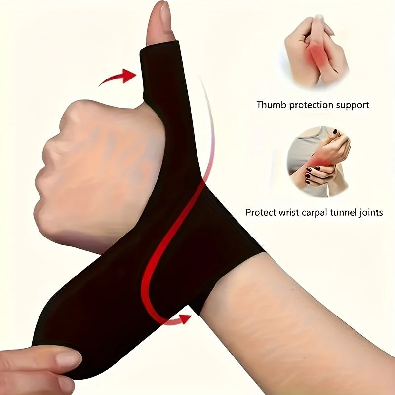 Ergonomic Wrist Strap with Adjustable Tension—Anti-Slip Support for Office Typing and Repetitive Tasks