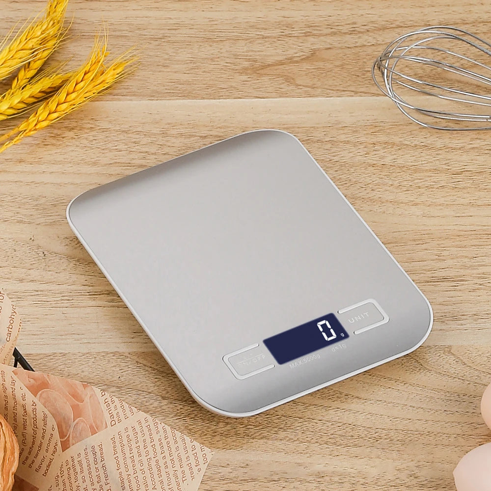 10kg/1g High-Precision Electronic Baking Scale for Kitchen LED Display Accurate Small Household Food Pastry Scale