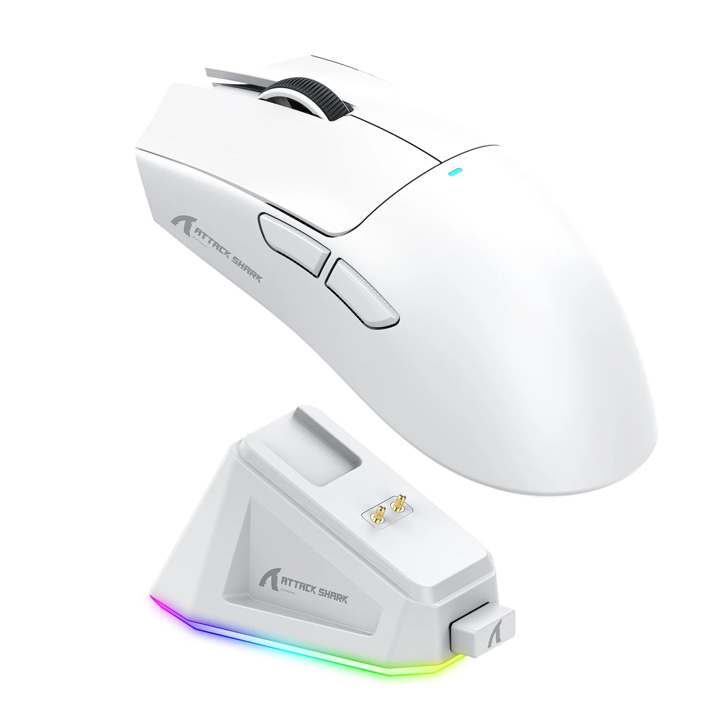 Attack Shark X11 Gaming Mouse,Tri-Mode Connection, PixArt PAW3311, Touch Magnetic Charging Base, Wireless Mouse