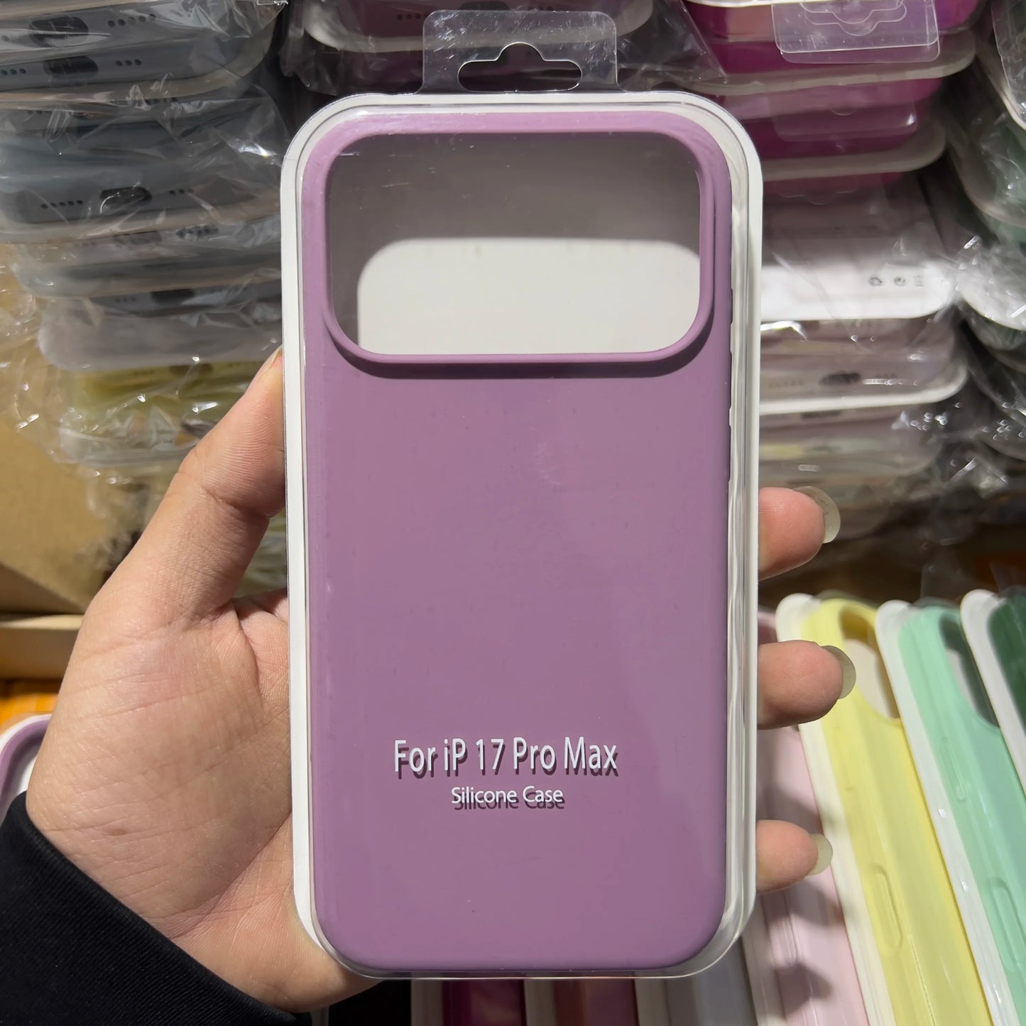 Luxury Candy Liquid Silicone Case For iPhone 17 Pro Max 16 15 14 13 Pro Max AIr Full-wrap Skin-friendly Cover