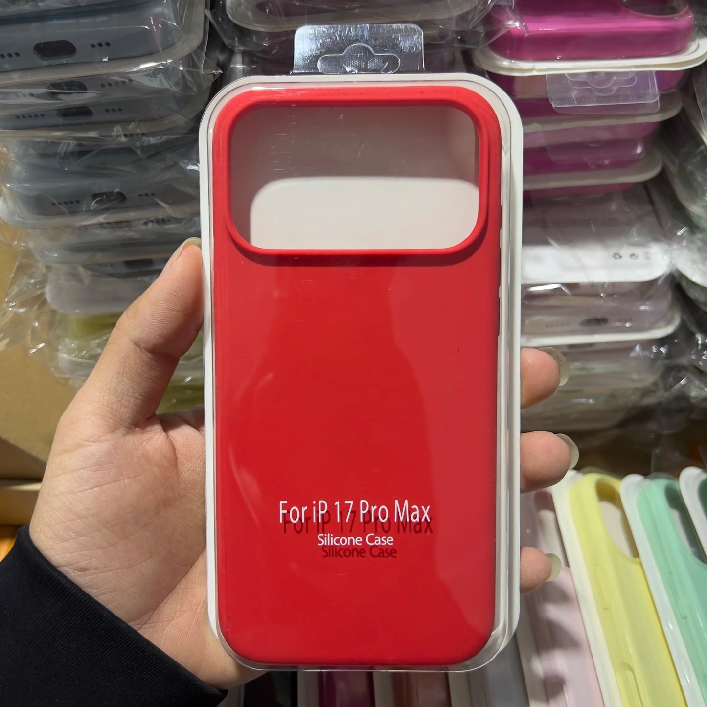 Luxury Candy Liquid Silicone Case For iPhone 17 Pro Max 16 15 14 13 Pro Max AIr Full-wrap Skin-friendly Cover