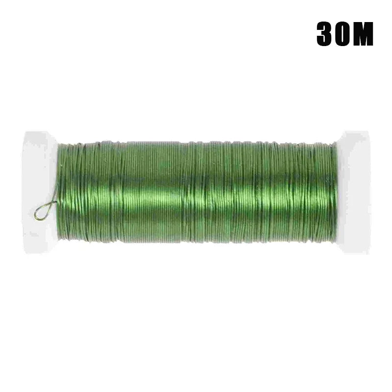 Crafts Wires Florist Flower Wire Stems DIY Flower Stem Wires Floral Arrangement Iron Wires