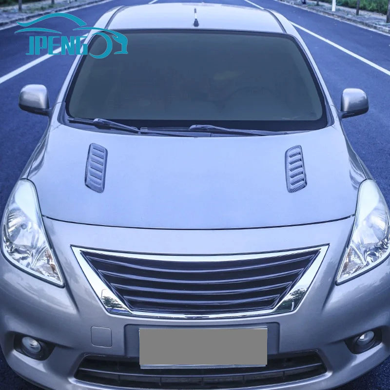 Car Front Hood Scoop Decorative Trim Cover For Audi Accessories A1 A3 A4 A5 A6 A7 A8 Q2 Q3 Q5 Q7 Q8 R8