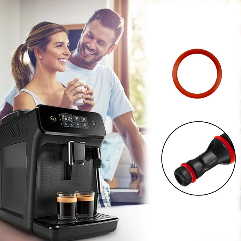 15pcs O-Ring Seal Kit Silicone Gasket For Saeco Gaggia Spidem Coffee Machine Brewing Group Spout Connector Kitchen Accessories