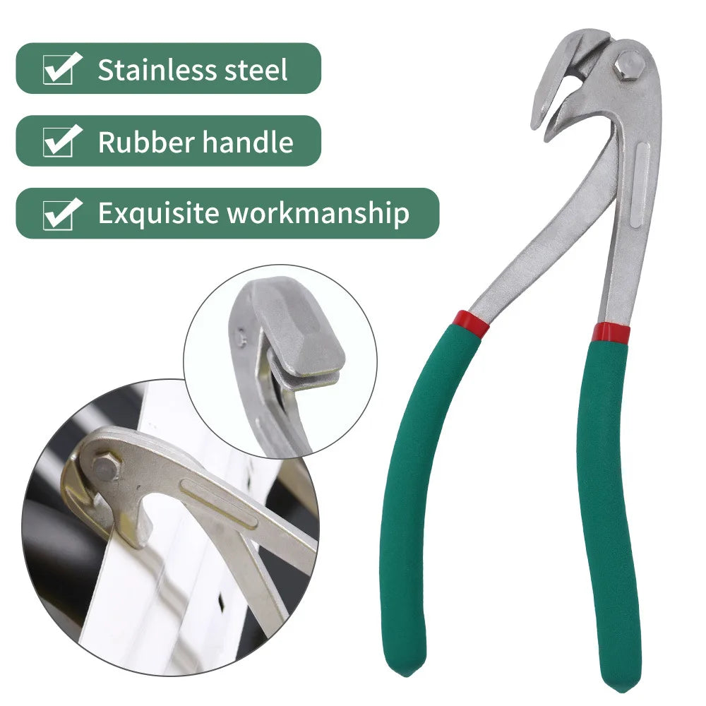 Car Edge Repair Tools Pliers Auto Body Metal Paintless Dent Repair Tool for Wheel Eyebrow Flat Hole Pliers Universal Application