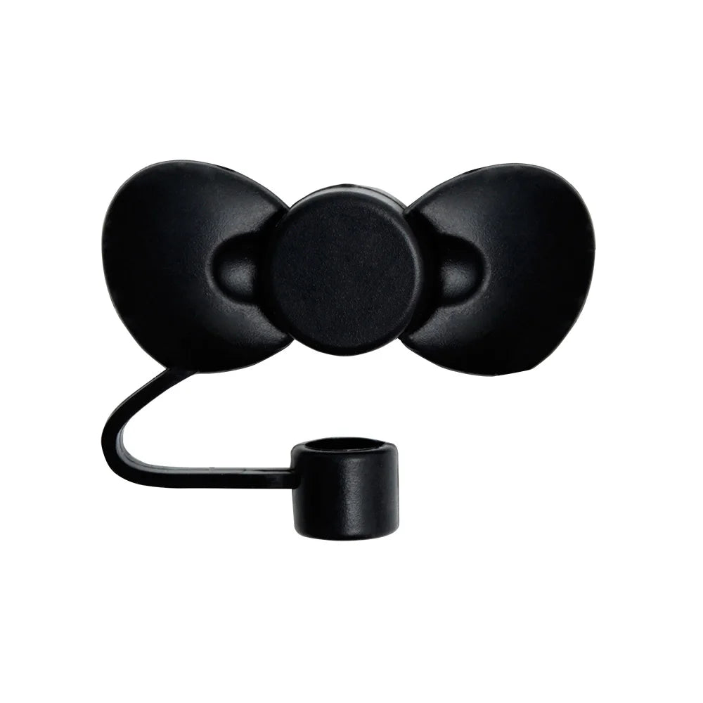 Lovely Bow straw covers cap Toppers For stanley 30&40 02 Tumbler CupReusable Cute silicone straw Tips Lids Protect Covers New