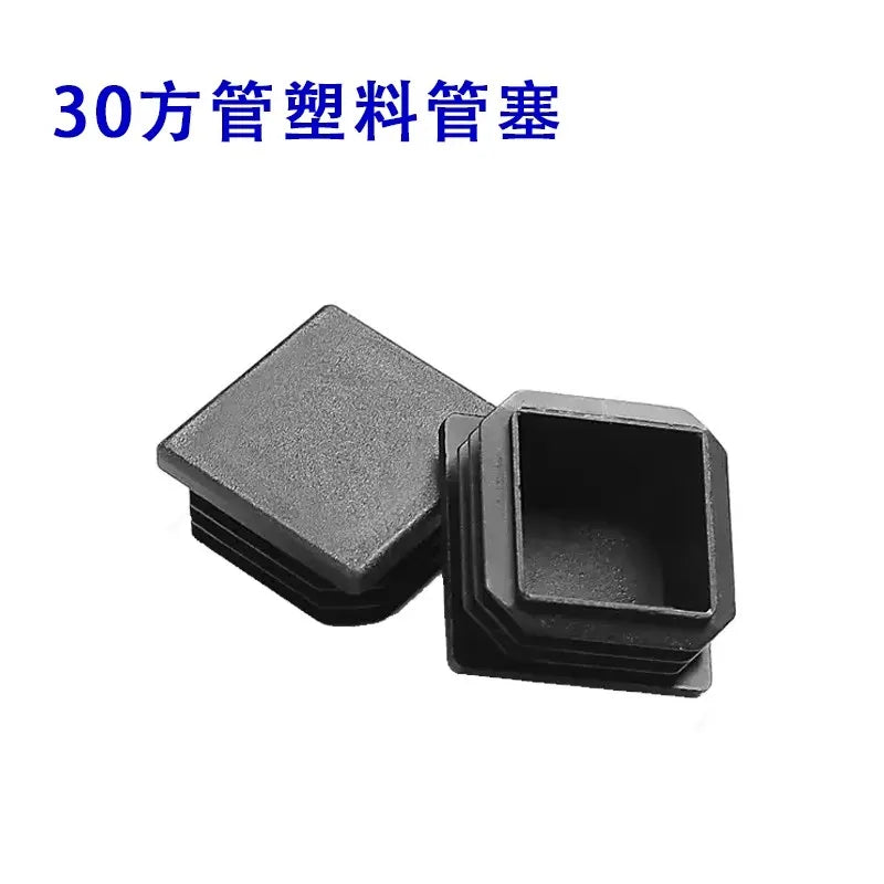 20/25/30mm Square Tube Connectors Galvanized Aluminum Alloy Square Tube Connector Tee Fasteners Square Steel Fixed Clips