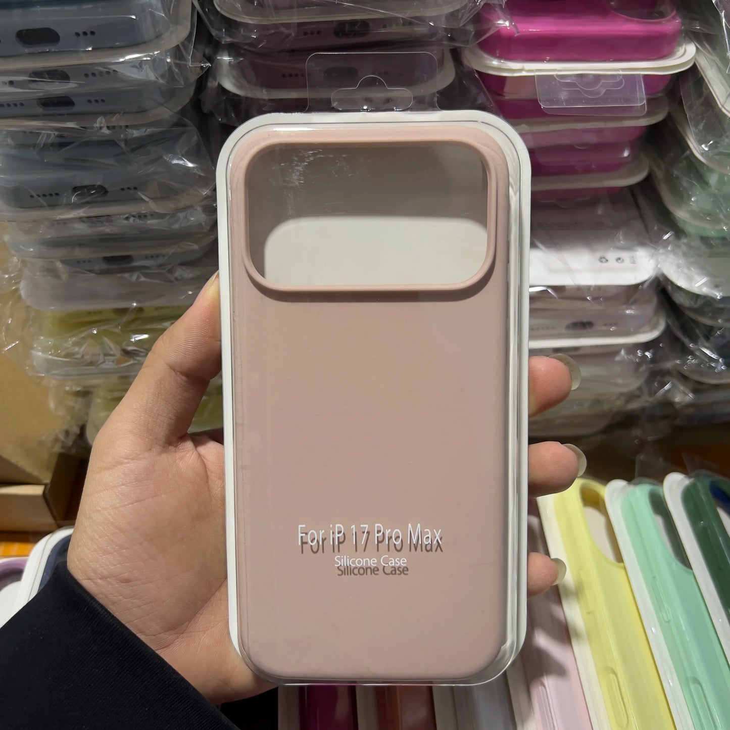 Luxury Candy Liquid Silicone Case For iPhone 17 Pro Max 16 15 14 13 Pro Max AIr Full-wrap Skin-friendly Cover