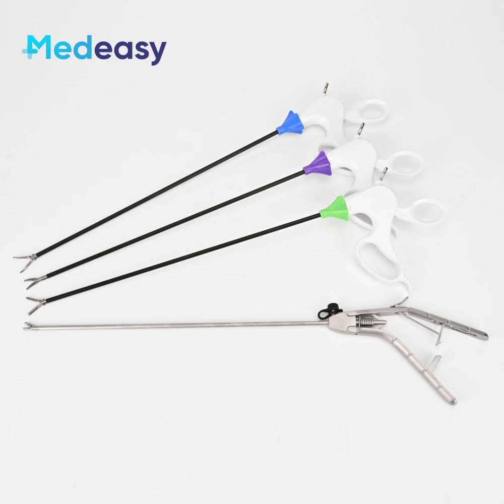 Laparoscopic Simulation Trainer Tools Laparoscopy Training Instruments Forceps Grasper/Dissector/Scissors Curved/Needle Driver